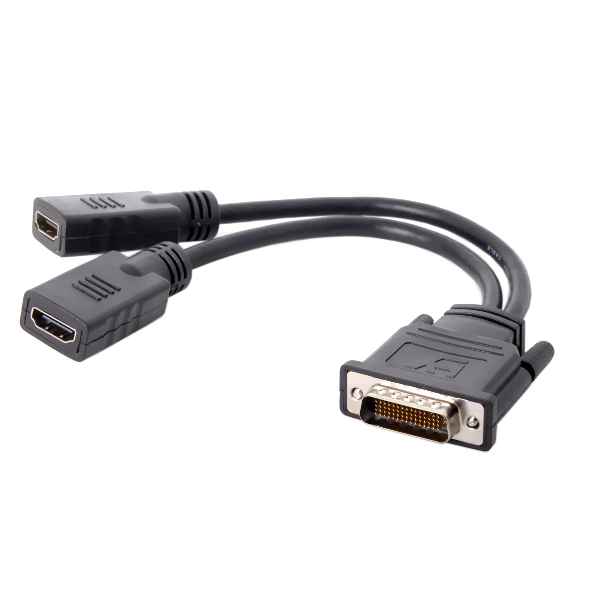 DMS-59Pin Male to Dual HDTV 1.4 Female Splitter Extension Cable for PC Graphics Card