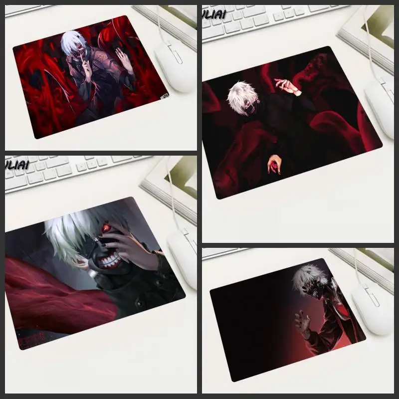 XGZ 2018 New TokyoGhoul Gaming Mouse Pad Notebook PC Computer Mat Size for 18x22cm 20x25 25x29cm Small Players Mousepad Mats