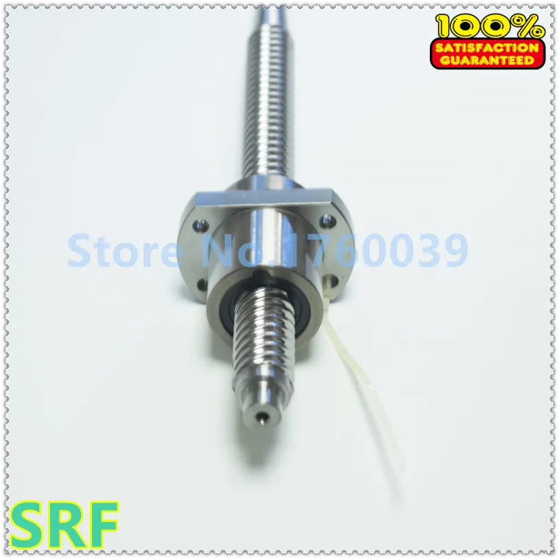 Dia:16mm Lead:16mm Rolled Ballscrew 1pcs SFE1616 High lead Ball screw L=500mm+1pcs single ballnut with BK/BF12 end processing