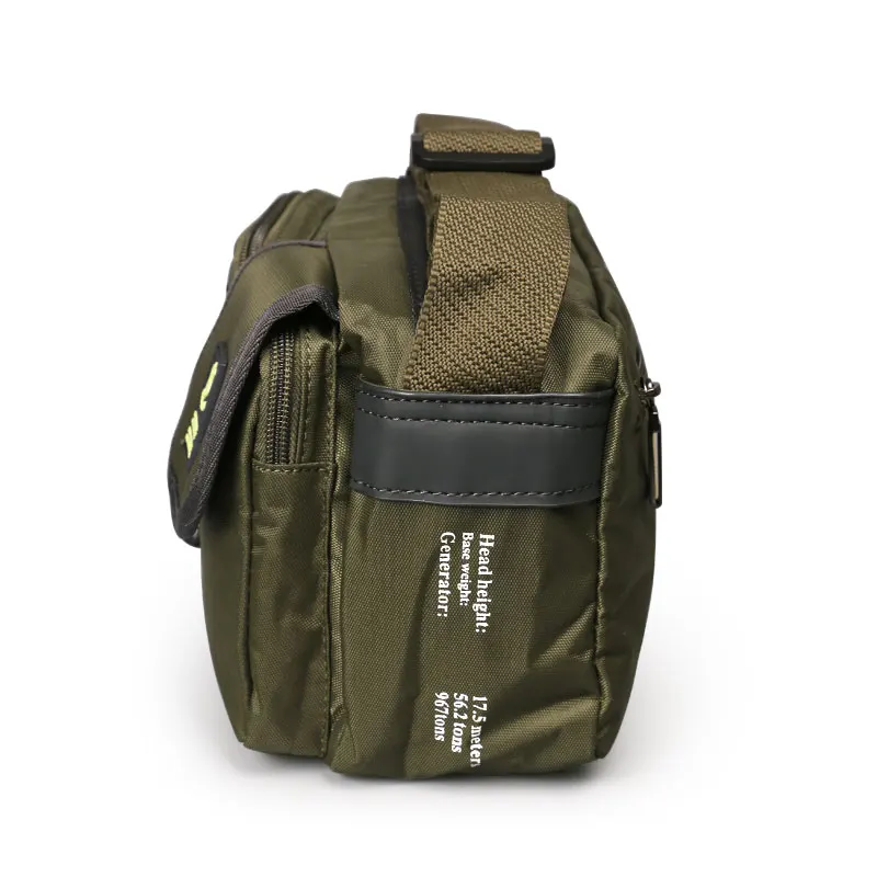 Ruil-bolsas de mensajero multifunción para hombre, bolsos de hombro de viaje informales de tela Oxford resistentes al desgaste, 2022