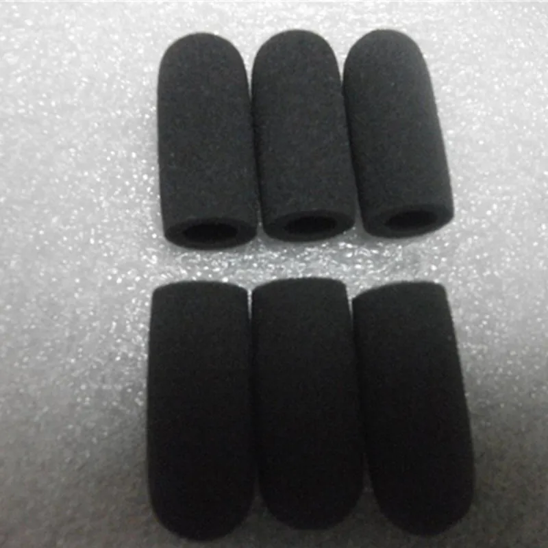 4pcs Foam Windscreen Mic Windshields Quality Foam Cover Suit for David Clark M-7 Headset Microphones