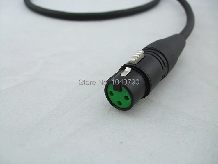 XLR 3Pin black Mic Cable Cord Microphone Audio Male to Female Shielded Phone line Tuning machine line 2M 6.4ft