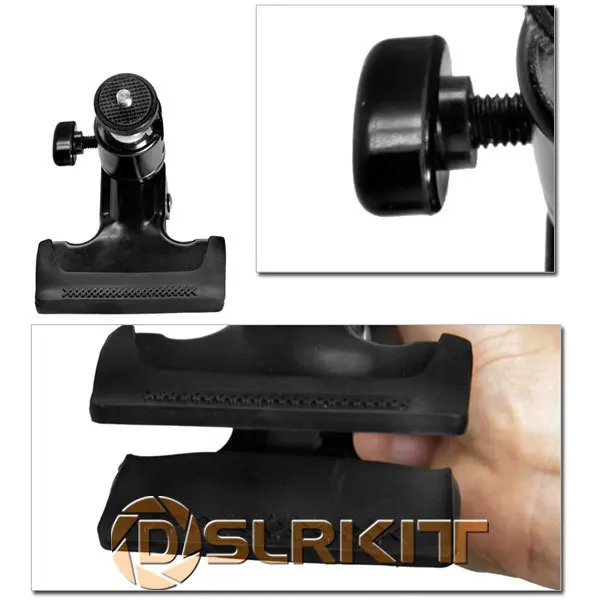 บิ๊กการถ่ายภาพสตูดิโอฉากหลังพื้นหลังคลิปหนีบกับ1/4 "สกรู360หมุนมินิบอลหัวหน้า