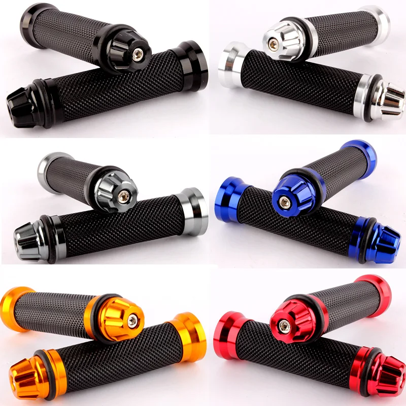 7/8 inch 22mm Motorcycle Grips Hand Grips Handlebar For Aprilia Victory Honda Suzuki Kawasaki Yamaha BMW Ducati