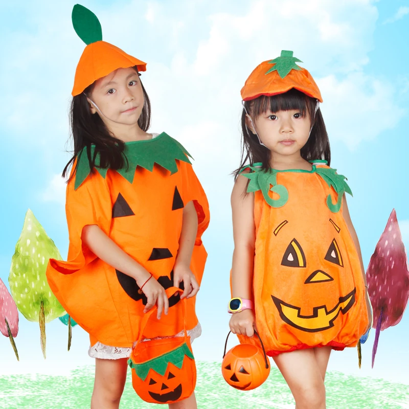 Free shipping fruits and vegetables children clothes cosplay masquerade performances costumes performing props party activities image 6