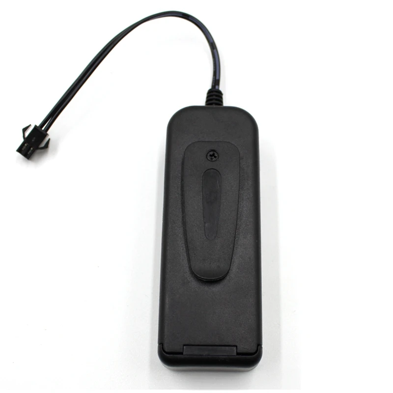 DC3V 2*AA Battery Power Supply Adapter Driver Controller Inverter For 1-5M El Wire Electroluminescent Light,DC To AC