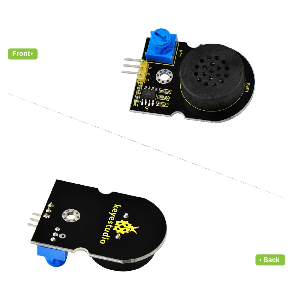 Усилитель мощности Keyestudio SC8002B, динамик, зуммер, голосовой модуль для Arduino промышленного класса