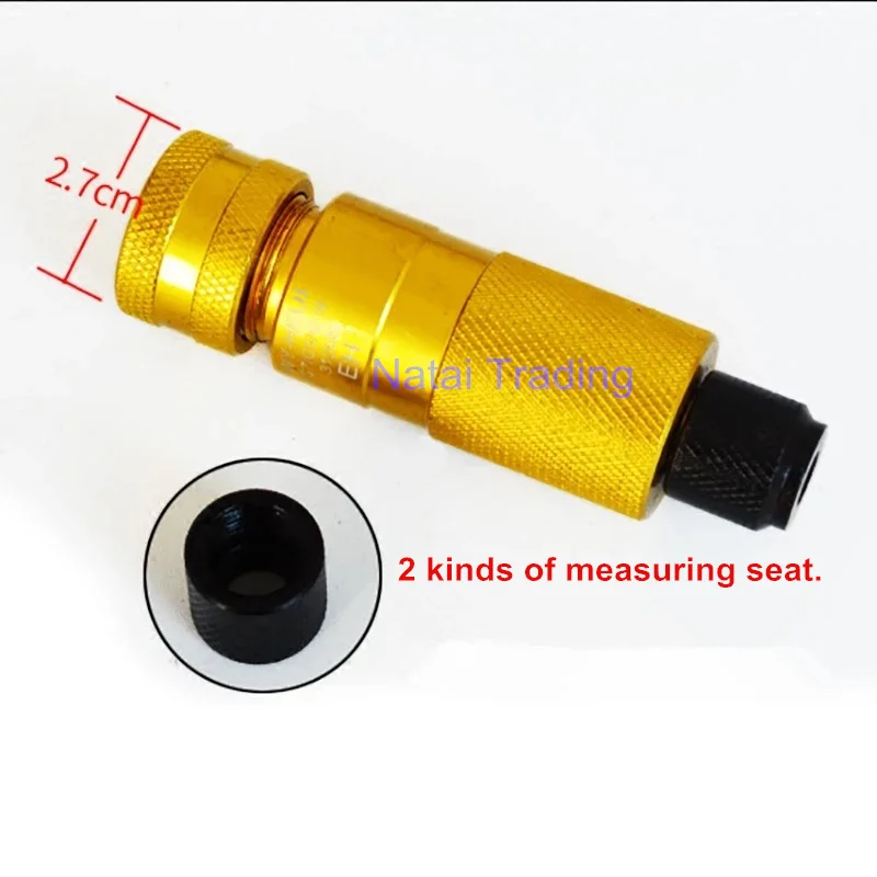 Used for CAT Medium Pressure Common Rail injector needle valve lift measuring seat, diesel injector C7 C9 C-9 3126B repair tool