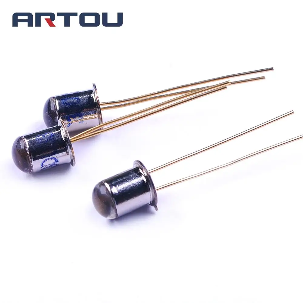 10PCS Metal Packaging 3DU33 Silicon Phototransistor Original Trustworthy