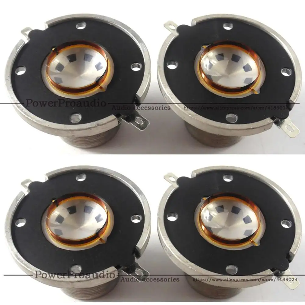 4Pcs High Quality Diaphragm Speaker Unit Treble Voice Coil For JBL 2414H,2414H-1, 2414H-C Replacement Diaphragm