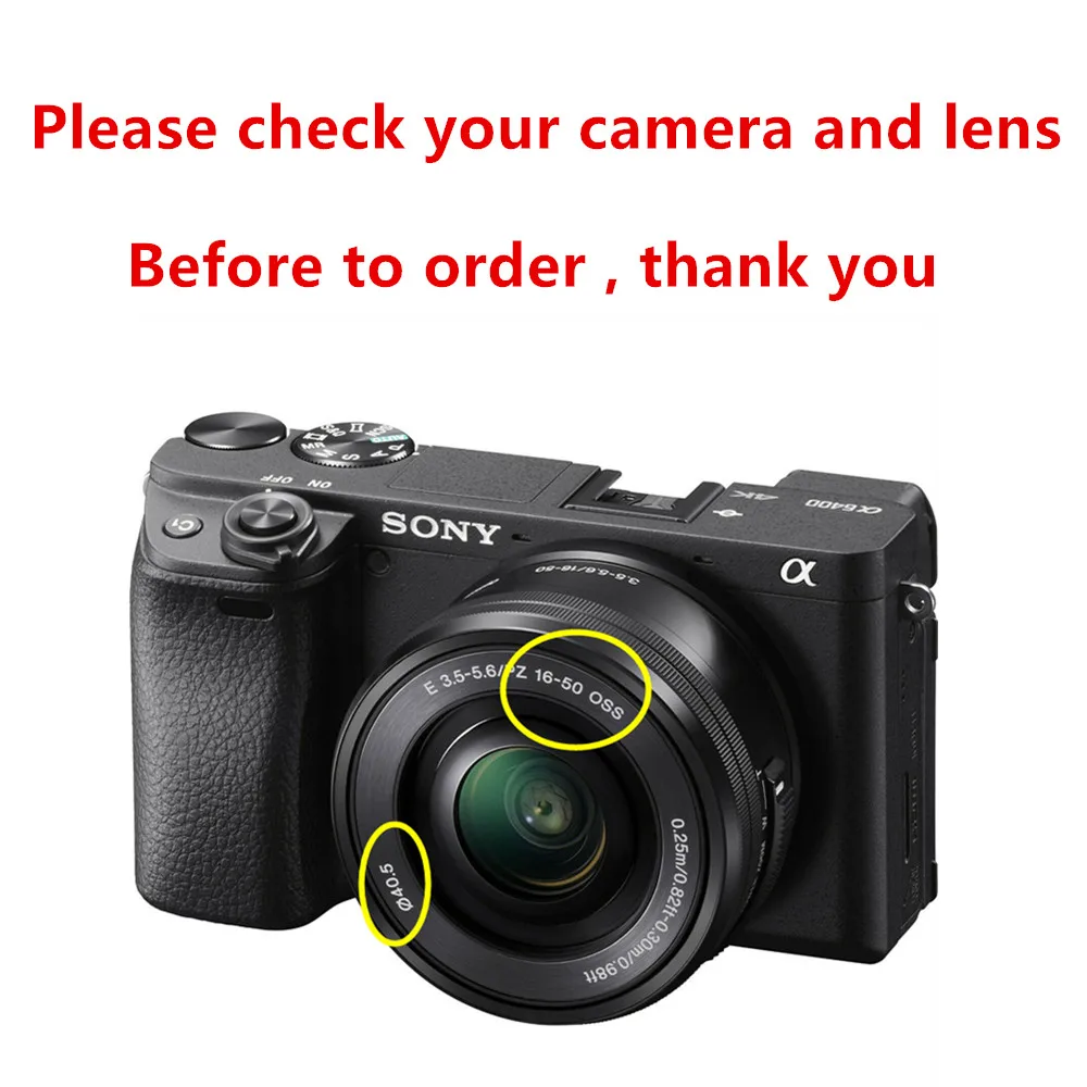 Filtre ND Variable ND2-400 55mm Fader à Densité Neutre Pour Nikon D3400 D3500 D5600 D7500 Avec Objectif AF-P 18-55mm