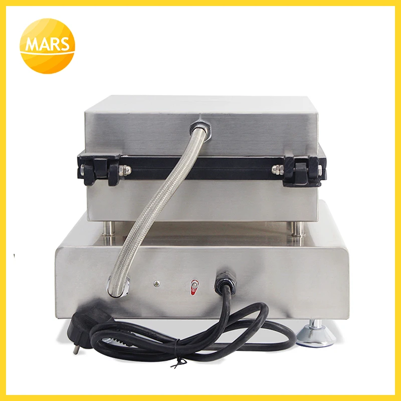 マーズインダストリアル-6ワッフルアイロン,焦げ付き防止ベーキングマシン,ベルギー製,ce付き