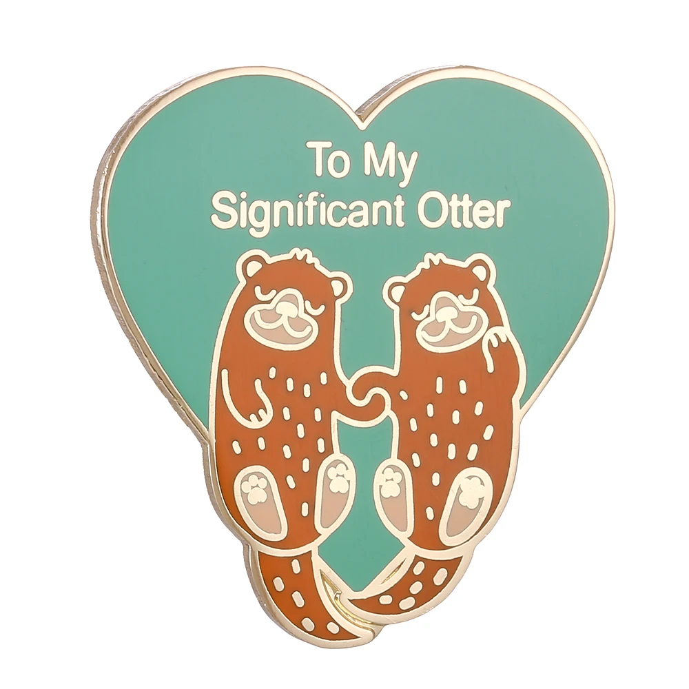 

К моему крупному значку Otter с жесткой эмалью