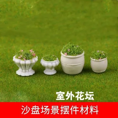 Sand table model material diy craft vase flowerpot flower bed landscape indoor model furnishing articles accessories faceplate