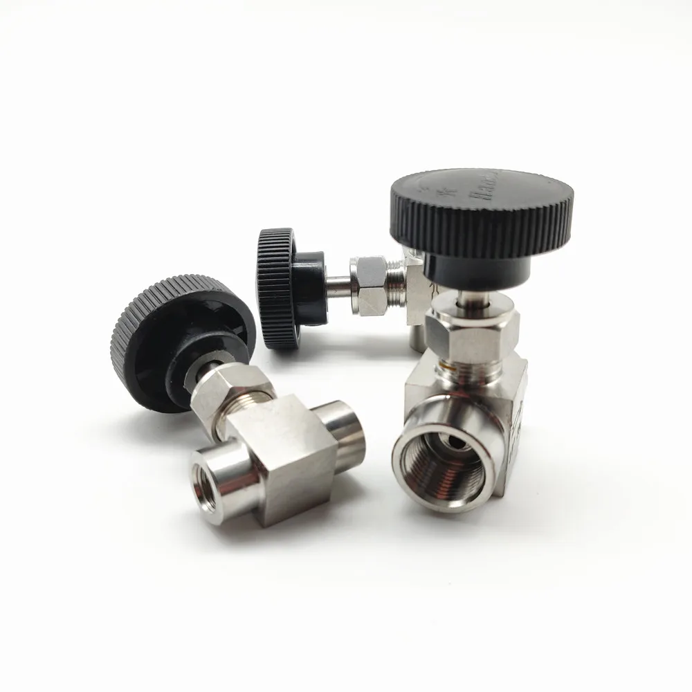 1/8 "3/4" 3/4 "1/4" bsp npt weiblicher Nadel ventil kran 3/8 1/2 Edelstahl Durchfluss regelung Wasser Gas Öl Propan – Detail 3