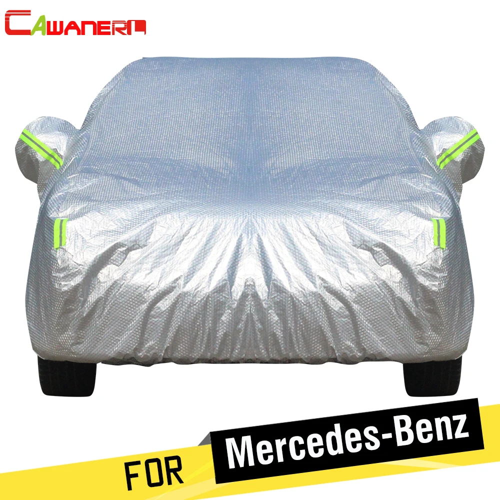 

Cawanerl Thicken Cotton Car Cover Sun Snow Rain Protection Cover For Mercedes Benz A B Class W168 W169 W176 W177 Z177 W245 W246