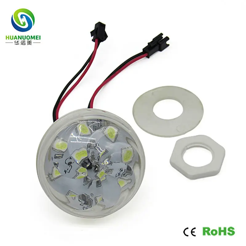 

24v spiral cover 60mm 12LEDs single color 2835 smd LED Module Light waterproof decorative letter lights bulb lamp modules lights