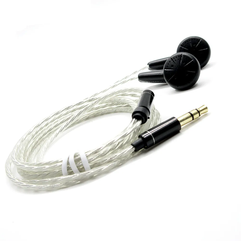 TONEKING TP16 32ohms 3.5mm In Ear Earphong Flat Head Plug Earbud Earphone DYI HIFI Bass earphone