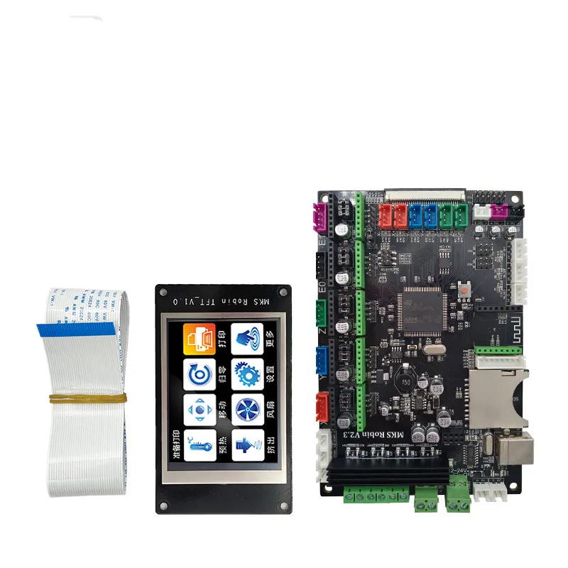 

3D printer main board Robin STM32 integrated board ARM control panel with touch screen