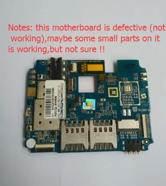 defective mainboard motherboard for Elephone P6000 5