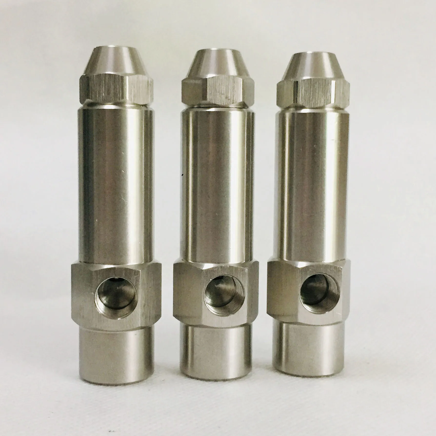 

78mm 0.5/0.8/1.0/1.5/2.0/2.5/3.0mm Waste oil burner nozzle,air atomizing nozzle,fuel oil nozzle,full cone oil spray nozzle