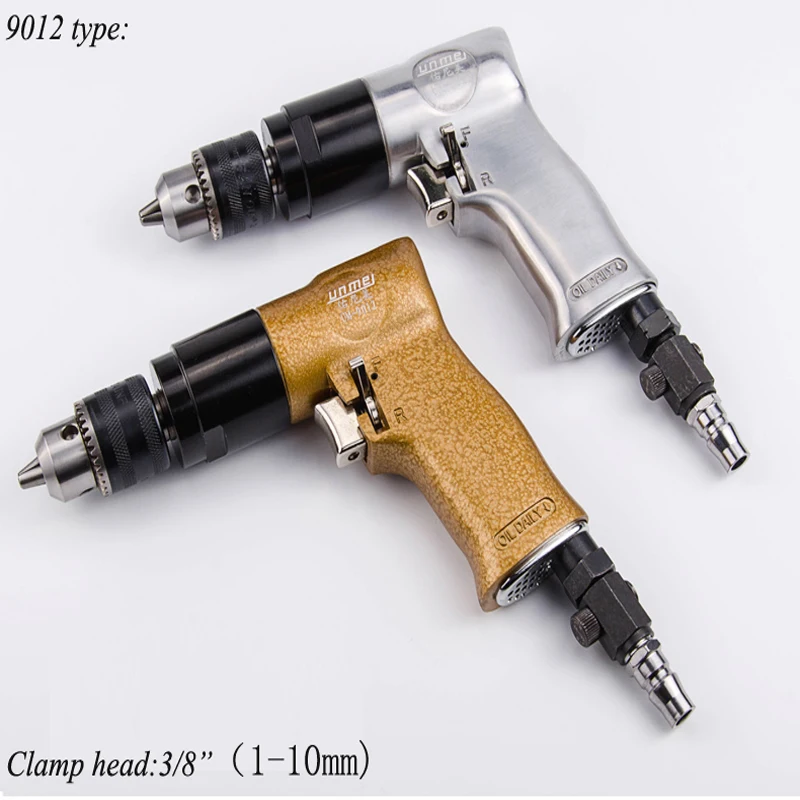 

1800RPM High-speed Cordless Pistol Type Pneumatic Gun Drill Reversible Air Drill Tools for Hole Drilling