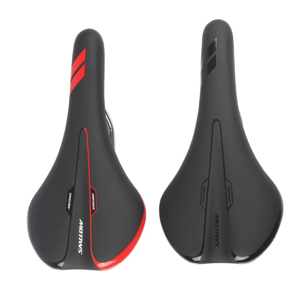 K20 Gel Comfortable PU Leather Mountain MTB Bicycle Saddle Seat Anti-Slip 275x140mm Cr-Mo Base Racing Folding Bike Saddle