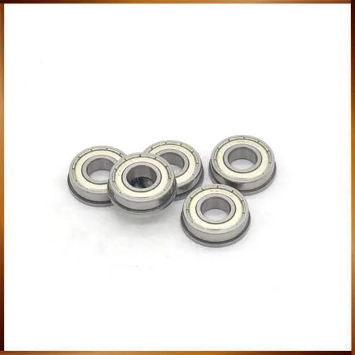 F6001ZZ Flange Bearing 12x28x8 mm ABEC-1 ( 10 PCS ) Flanged F6001 Z ZZ Ball Bearings