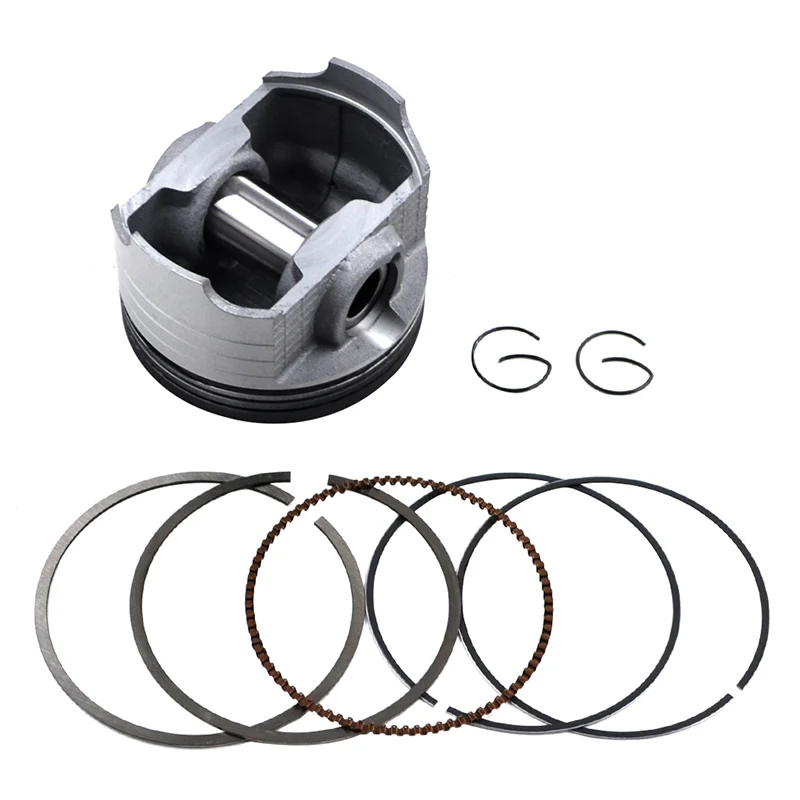 AHL Bore Size STD ~+150 73mm ~74.5mm Motorcycle Parts Piston Set Rings Clip Kit For Suzuki AN250 1998-2006 DR250 1990-1995