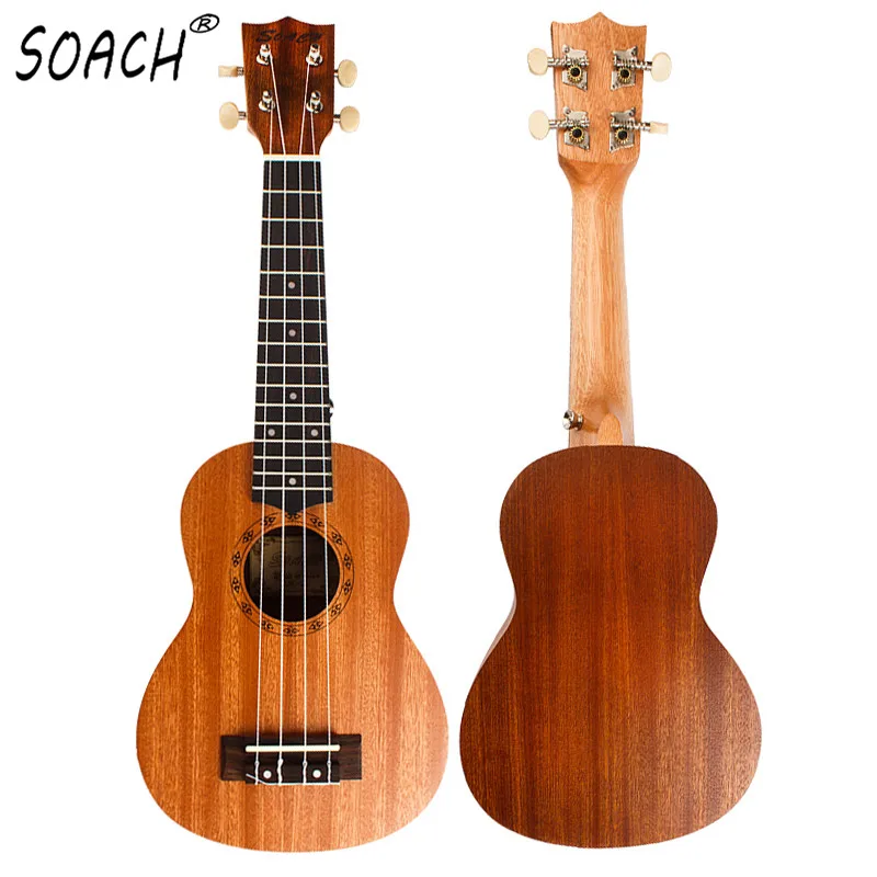 SOACH 21inch ukulele Soprano handmade rosewood fingerboard Mahogany body Guitar 4 string guitar For beginners instrument unisex