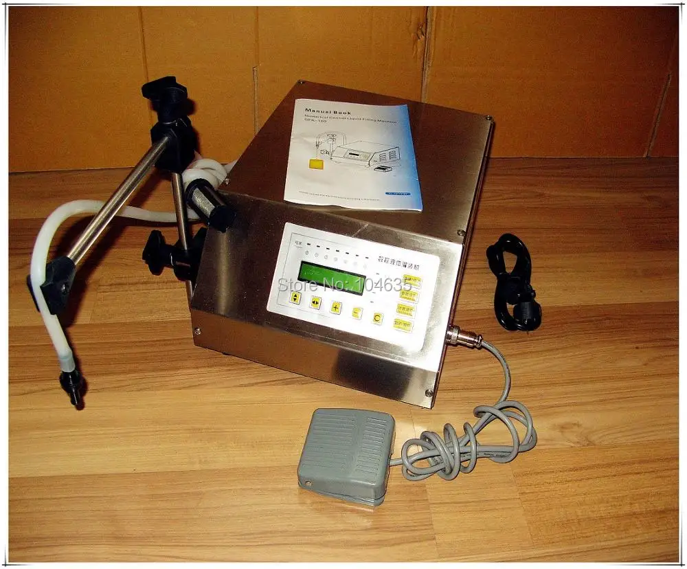 Điện Nhỏ Mật Ong Máy Làm Điều Khiển Kỹ Thuật Số Bơm Uống Nước Nước Lỏng Bình Chất Độn Máy Làm 5-3500Ml