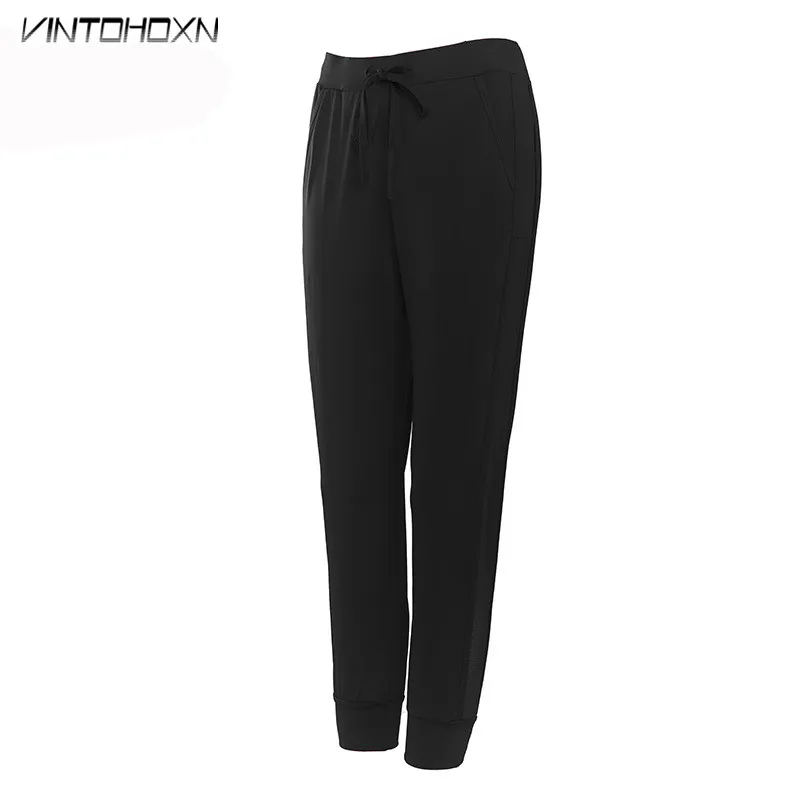 Women Long Running Pants Yoga Workout Sweatpants Fitness Sports Gym Hiking High Waist Clothing Women\'s Trousers For Female 17158