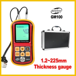 BENETECH Professional Ultrasonic Thickness Gauge Auto Calibration to Assure the Accuracy  measurement tool  GM100-BENETECH