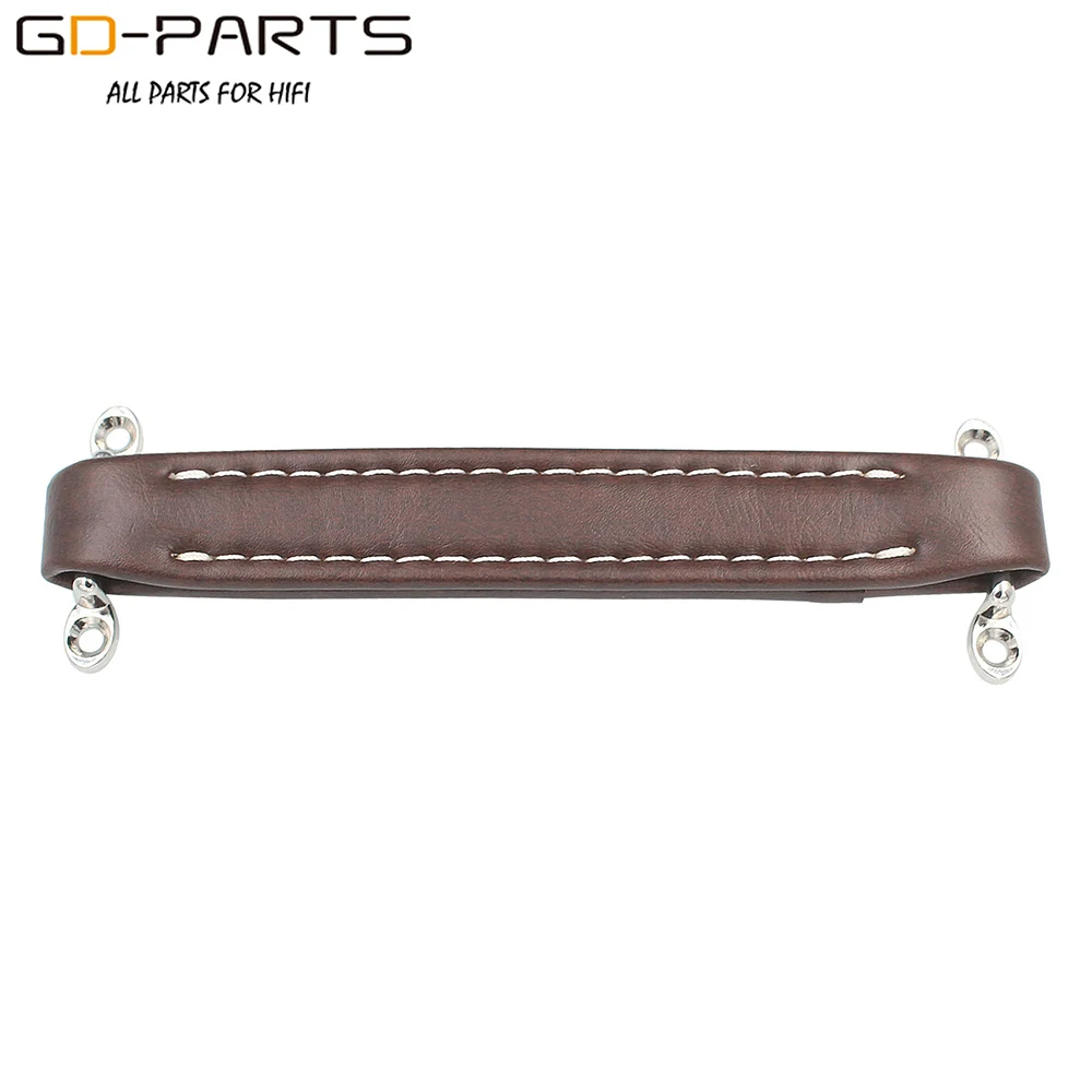 Poignée D'Ampli De Guitare Vintage En Cuir PU Renforcé - Style Rétro Orange, Compatible Avec La Plupart Des Haut-Parleurs