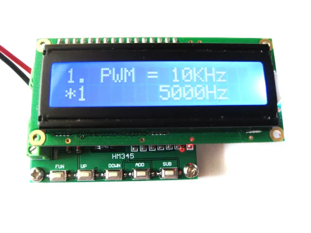 DDS New Square Wave Pulse Signal Generator Signal Source Frequency Range 1KHz~68MHz