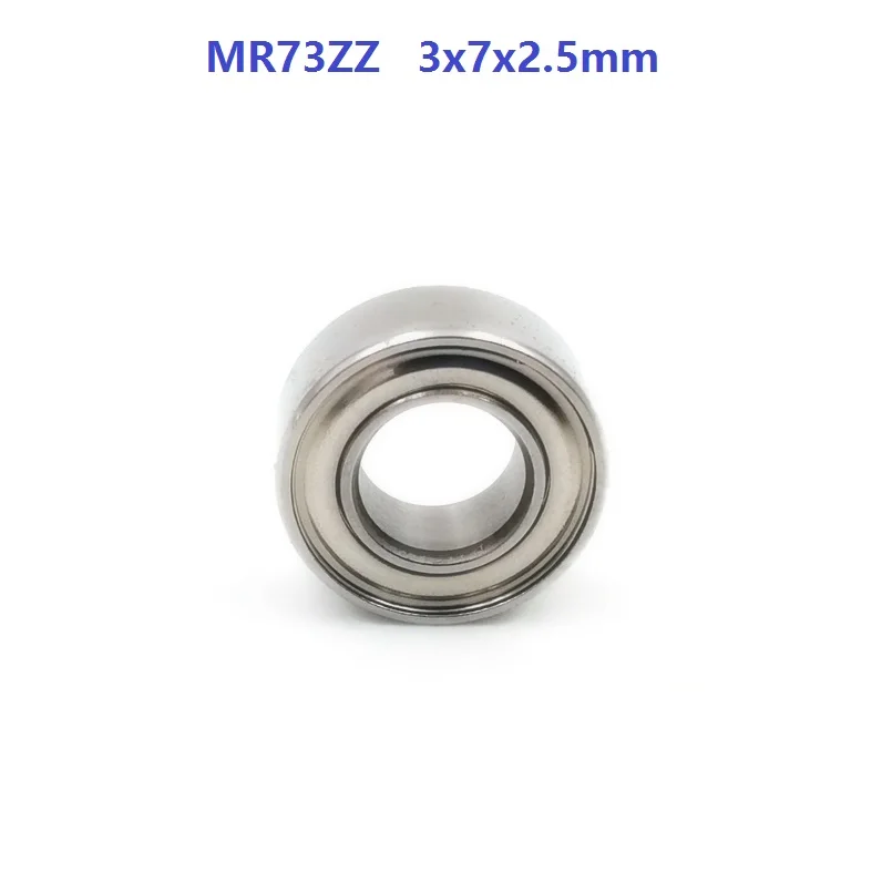 

50pcs/100pcs/500pcs MR73ZZ MR73 ZZ MR73Z Miniature 3*7*2.5mm Deep Groove Ball Bearing double shielded 3x7x2.5mm