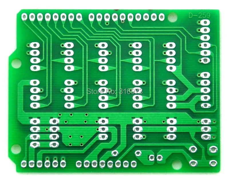 (100 pcs/lot) I/O Extension PCB for UNO R3 Board DIY.