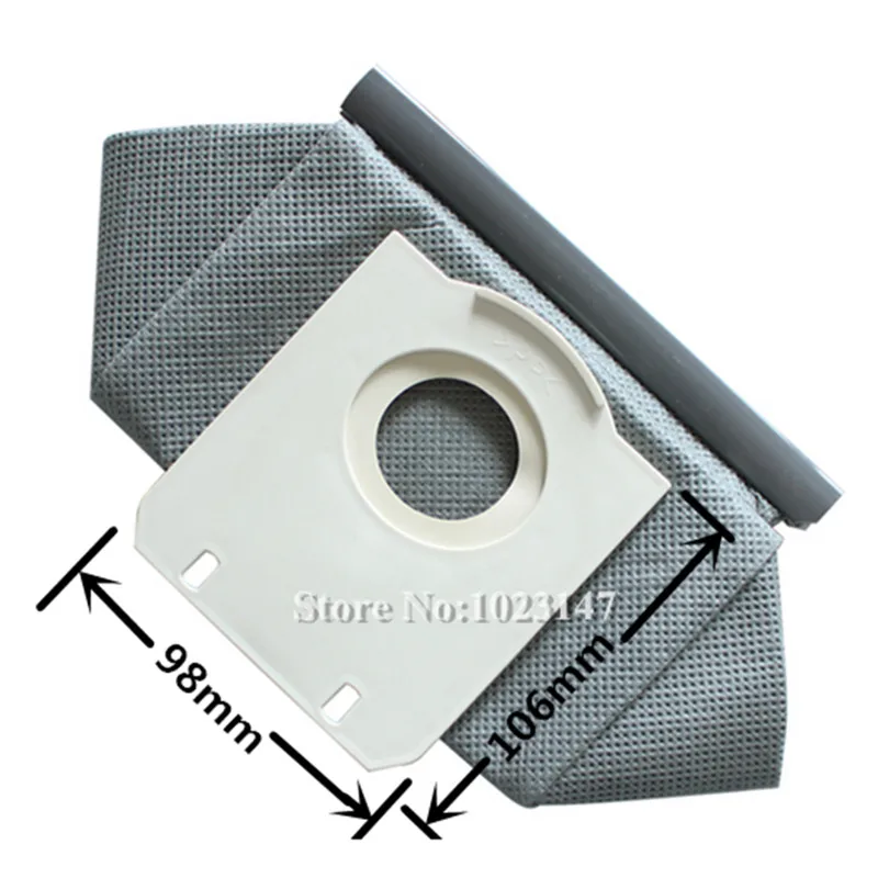 2 * Sacchetti filtro per aspirapolvere Sacchetto filtro per polvere in tessuto di ricambio per parti per aspirapolvere Philips FC5122 FC5125 FC5126 FC5128