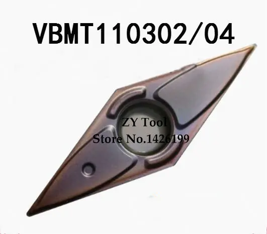 Free shopping VBMT110302 VBMT110304 CNC blade alloy carbide cutting tool carbide inserts Processing of stainless steel