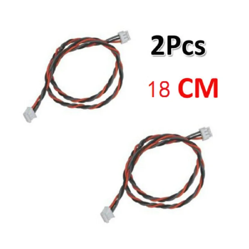 2Pcs 18CM 30cm 60cm 90cm Satellite Cable for SPEKTRUM AR6200 AR6210 AR8000 AR9020 JR RD721 RD921 Receptor