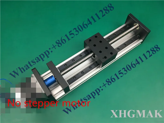 

High Precision GX80*50 Ballscrew 1204 100mm-300mm Effective Travel WITHOUT Nema 23 Motor CNC Stage Linear Motion Moulde Linear