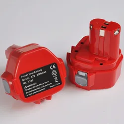 US 1-2PCS 3.0Ah 12V Ni-MH rechargeable battery cell for Makita cordless Electric drill and screwdriver 1050D 4331D 5093D 4013D