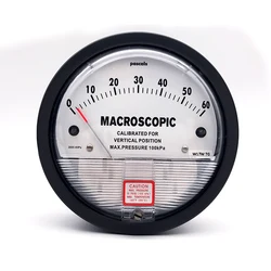 Air Micro pressure Difference gauge pascal differenece meter 0-30Pa,60Pa,100Pa,125Pa,250Pa,300Pa,500Pa,750Pa,1kPa,5kPa etc..