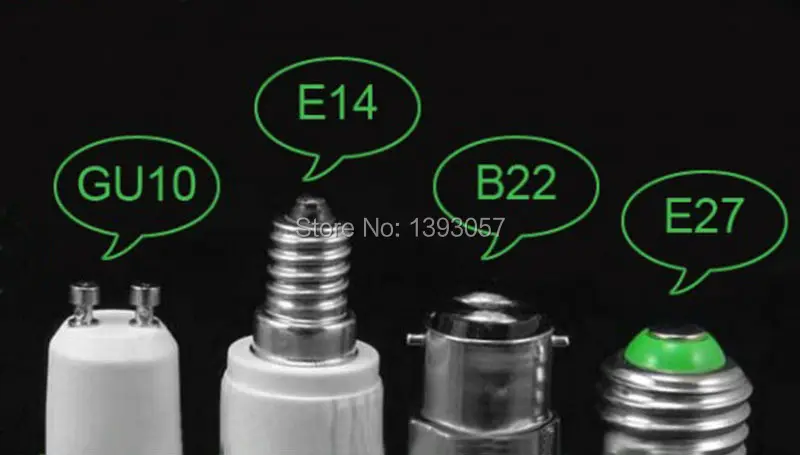 5 Set 7W Aluminum shell kit LED parts LED bulb lamp accessories E27 E14 B22 Gu10 Base plug For DIY