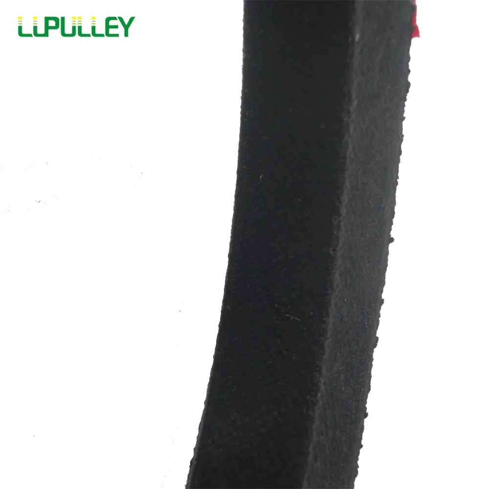 LUPULLEY Wrapped V-Belt B Type Black Rubber Machinery Drive Wedge Rope B59/60/61/62/63/64/65/66/67/68 Vee Belt for Industrial