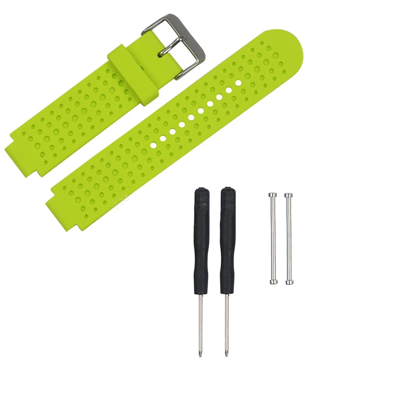 Essidi-Correa de silicona para reloj, repuesto para Garmin Forerunner 220, 230, 235, 630, 620, enfoque S20, S5, S6, bucle de pulsera