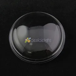 100mm Transparent High Power Led Lens Reflector Collimator 5-90 Degree for 20w 30w 50w 100w LED Light Lamp