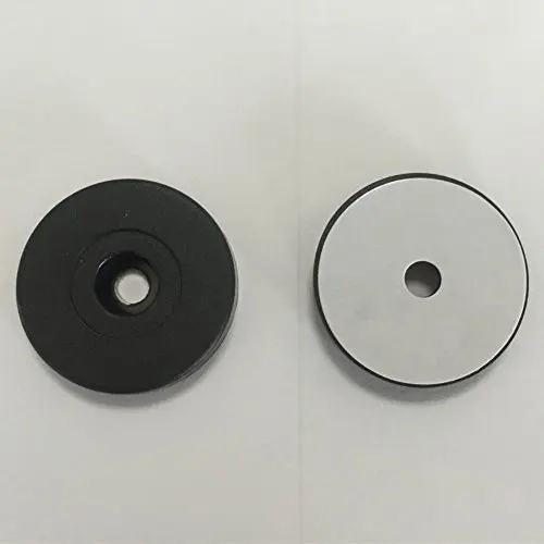 13.56MHZ Waterproof Round 30mm ABS Coin anti-metal Black NFC ISO14443A RFID MF Classic 1K® 1K Tag 100PCS/PACK