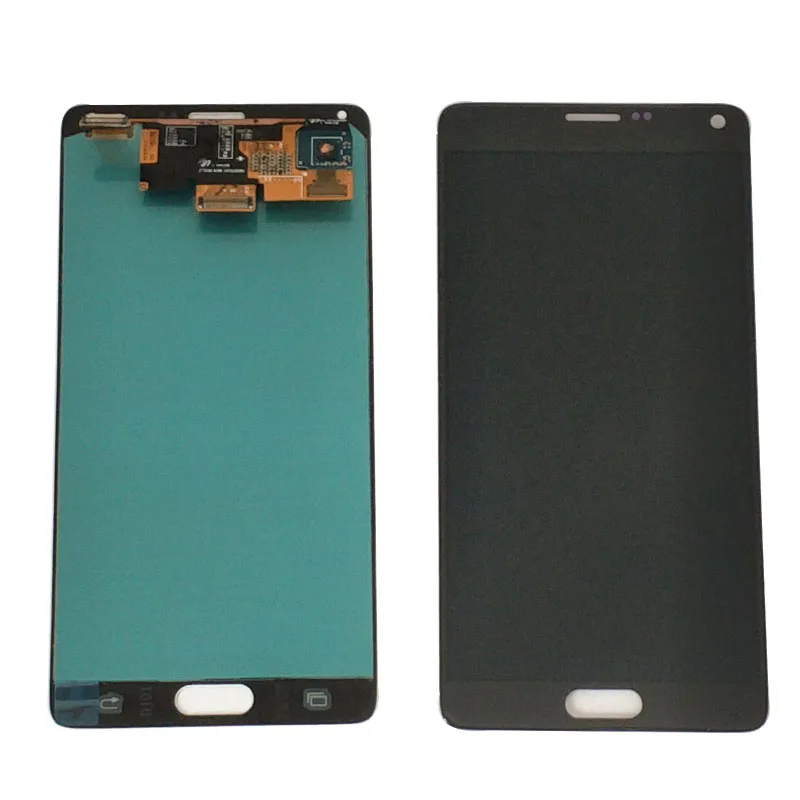 Tested Note 4 LCD Screen For Samsung Galaxy Note 4 N910T N910A LCD Display Touch Screen Digitizer Assembly Repair Parts