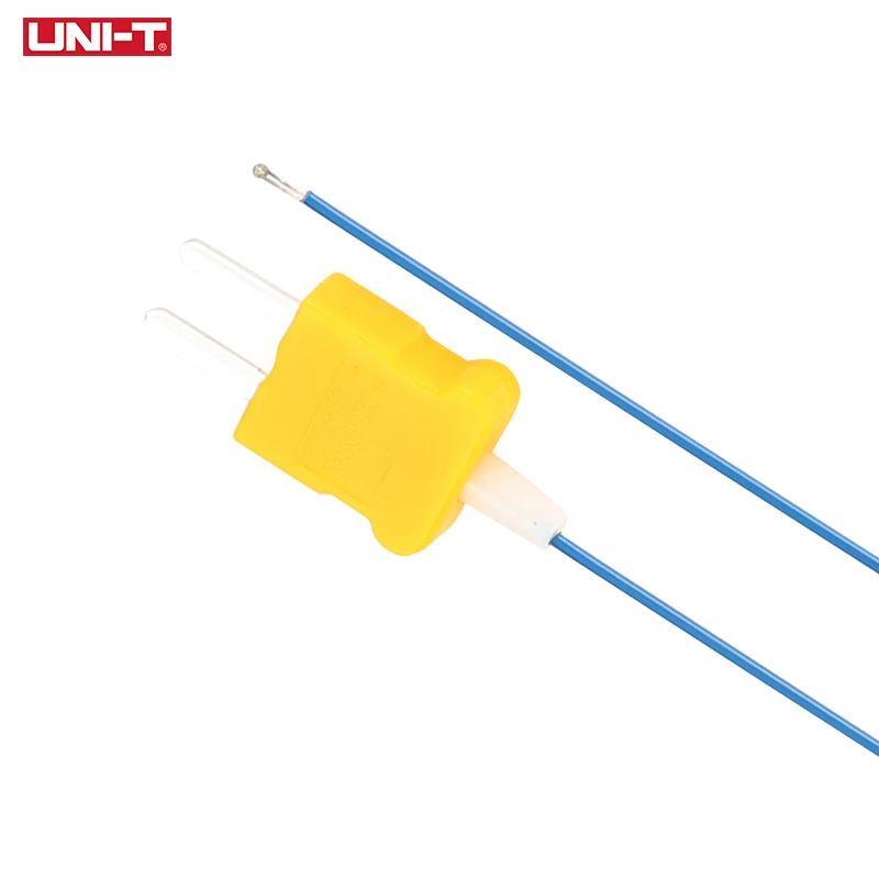 Imagem -02 - Uni-t-k tipo Sonda de Temperatura Termopar Ut-t12 Sensor de Temperatura Testador para Termômetro Multímetro Ut323 Ut321 Ut181a Ut325